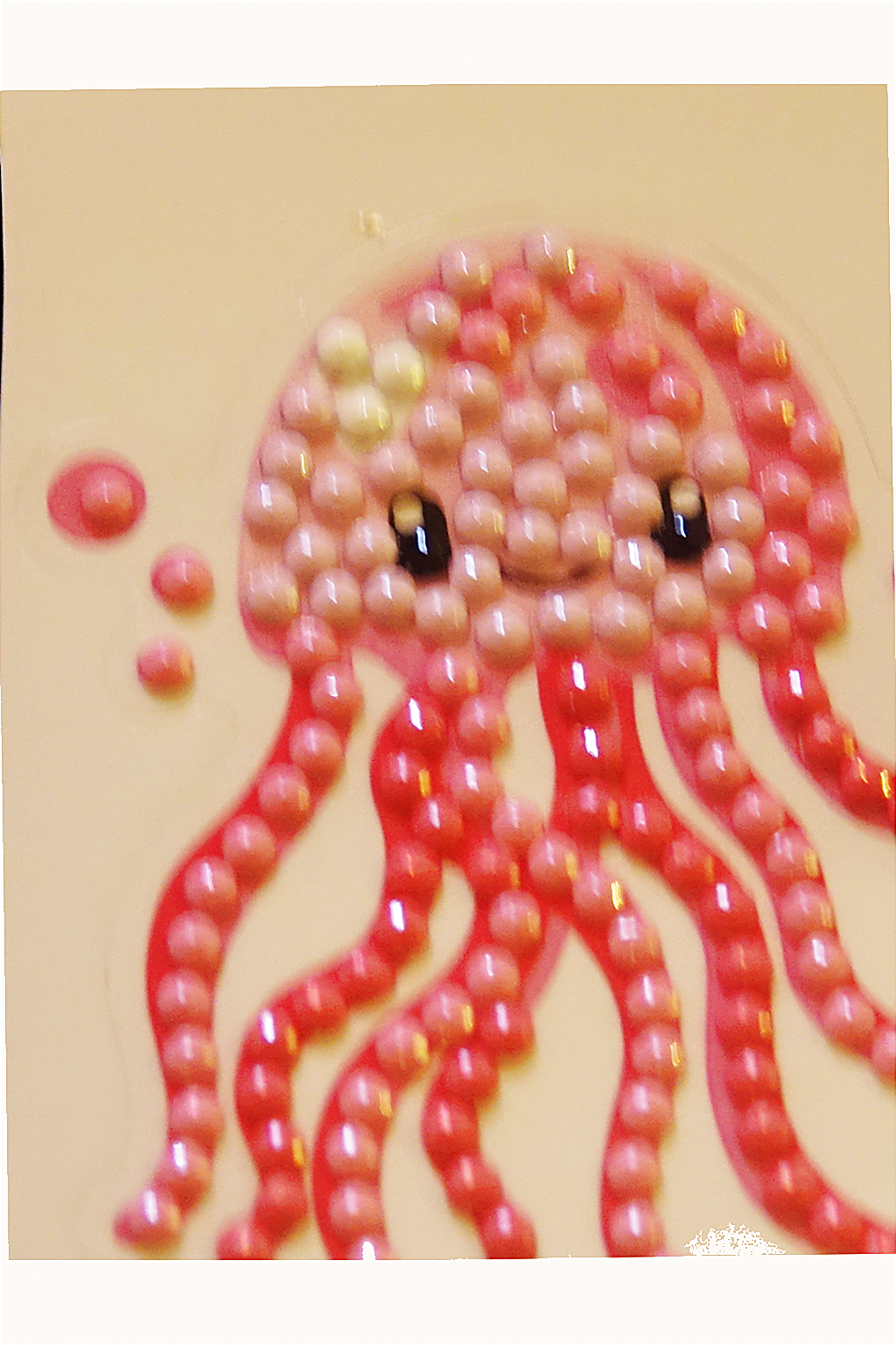 Pink Jellyfish Sticker