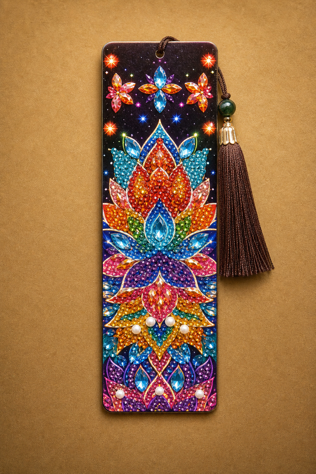 Lotus Tassel Bookmark