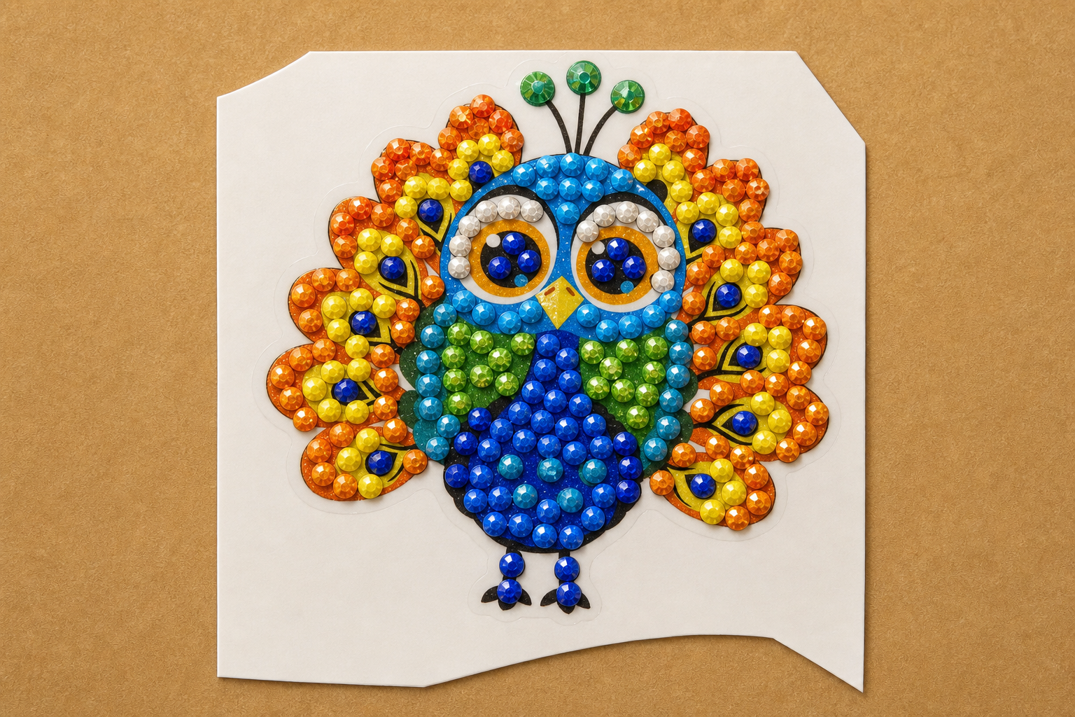 Color Owl Sticker